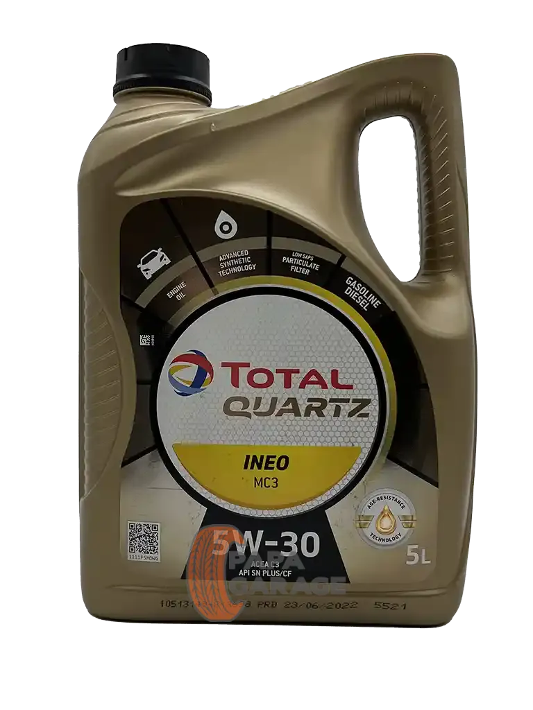 Total Quartz Ineo ECS 5w-30 5w30 Advanced Synthetic Engine Oil - 5
